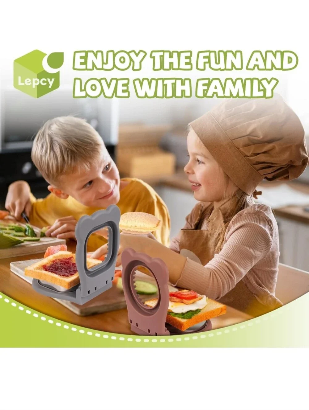 LEPCY Uncrustable Sandwich Maker Sealer